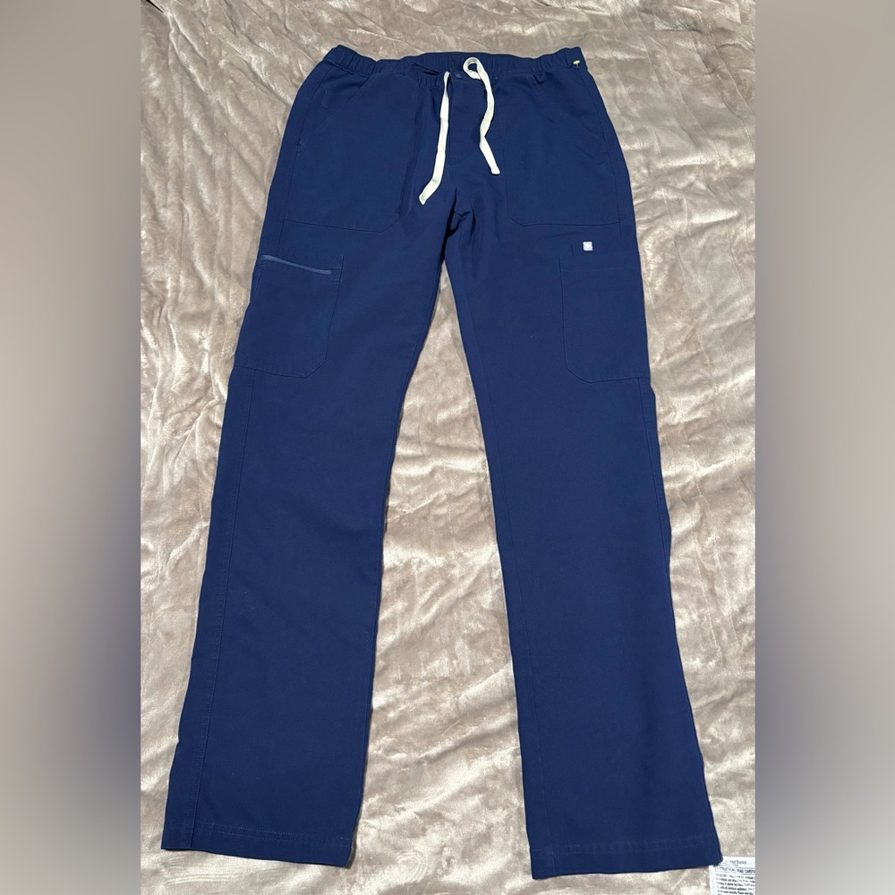 Figs Navy Blue Cargo Pants